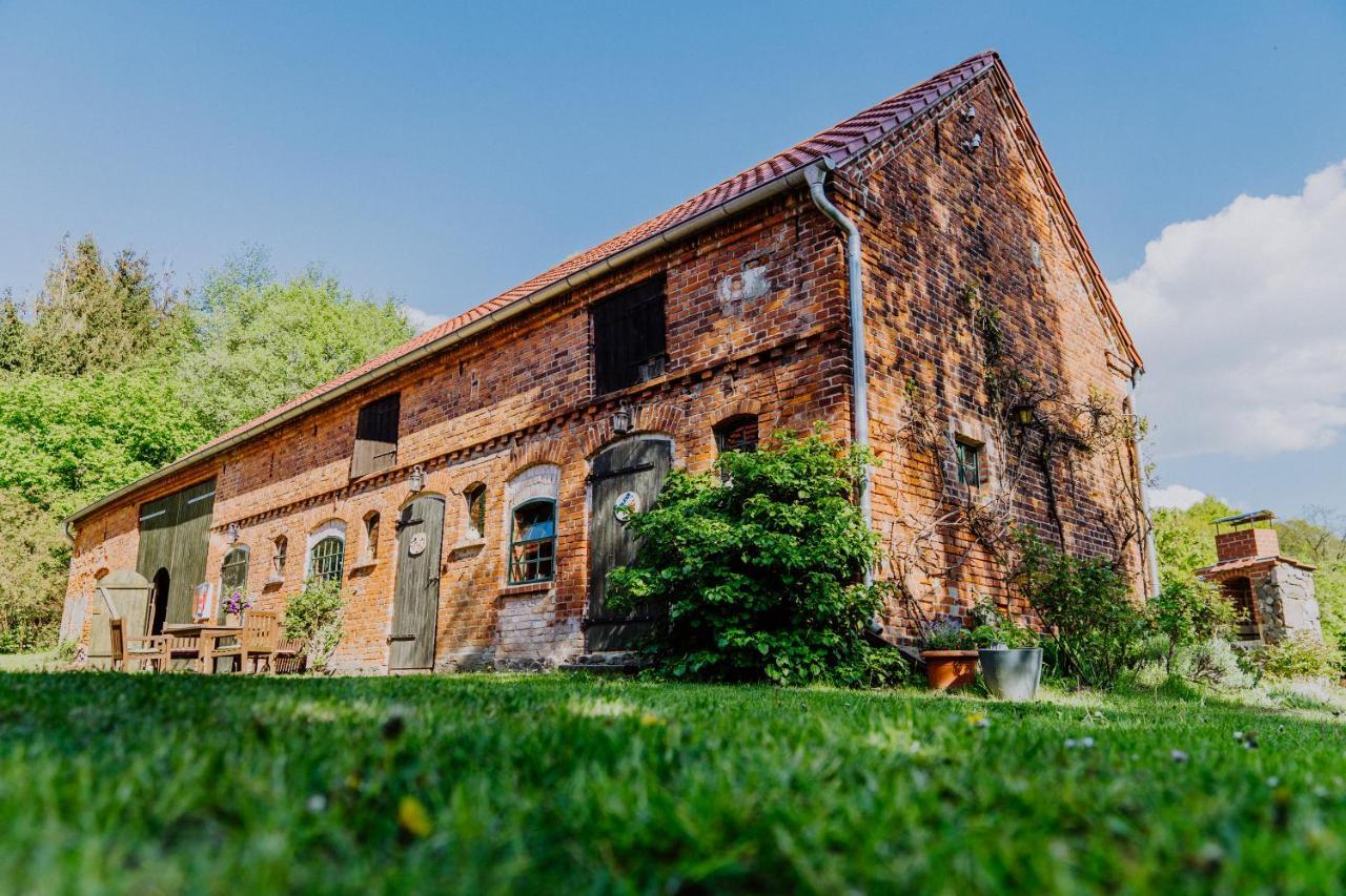 Landhaus Goldene Gans Gross Pankow  ภายนอก รูปภาพ