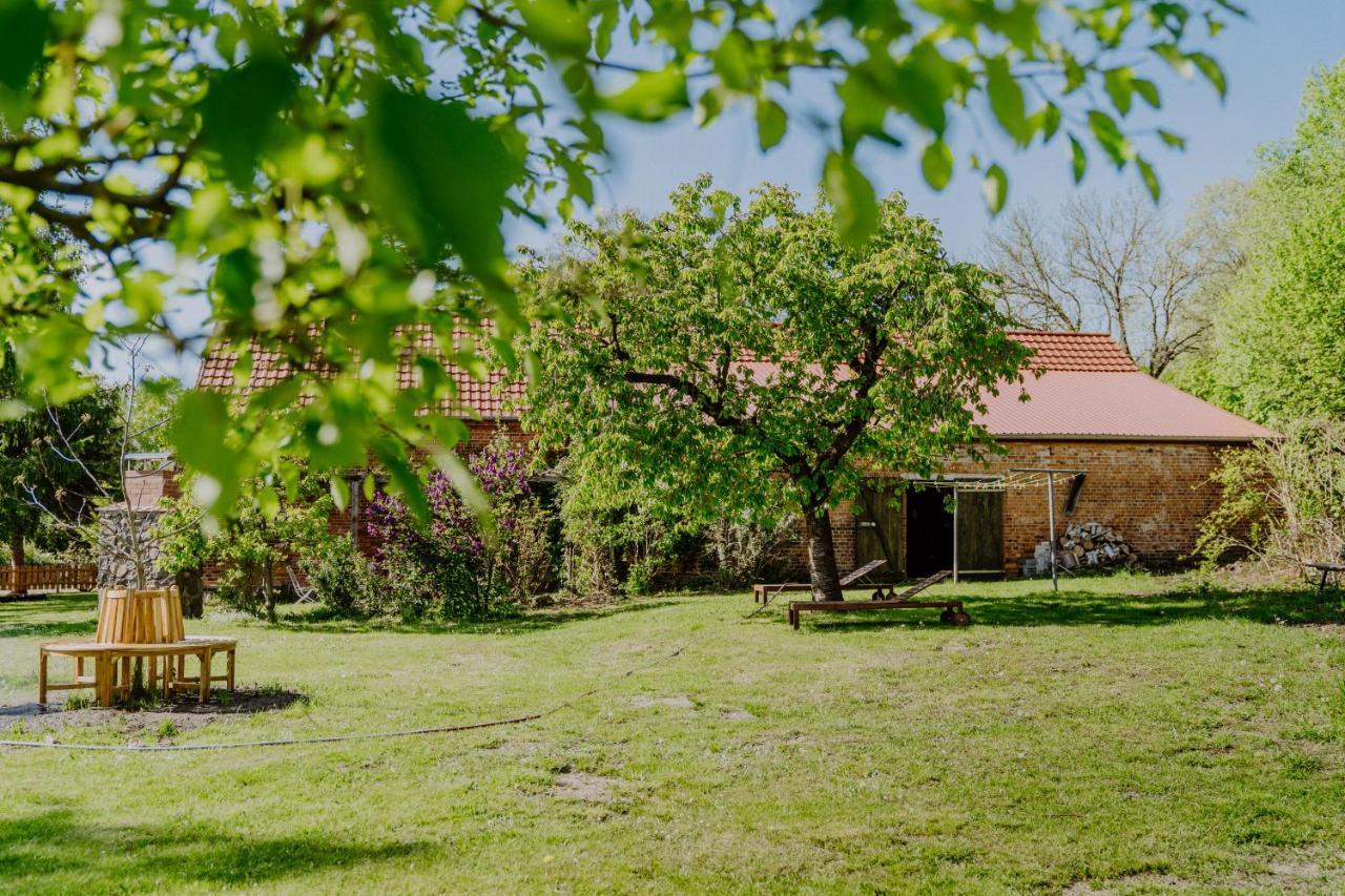 Landhaus Goldene Gans Gross Pankow  ภายนอก รูปภาพ